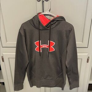 Under Armour Women's Charcoal Hoodie with Logo